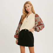 cord skirt