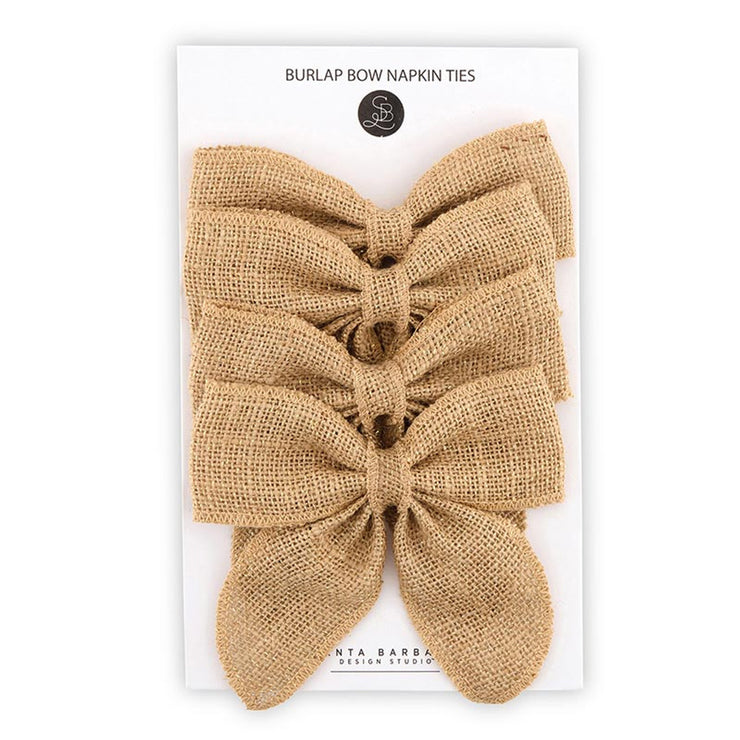 Burlap Napkin Ties