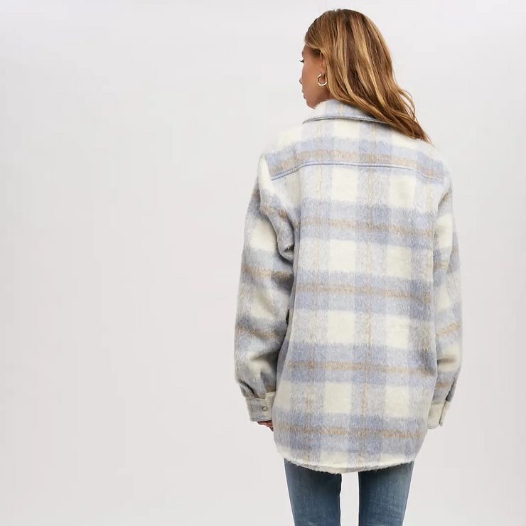 Brushed Flannel Jacket