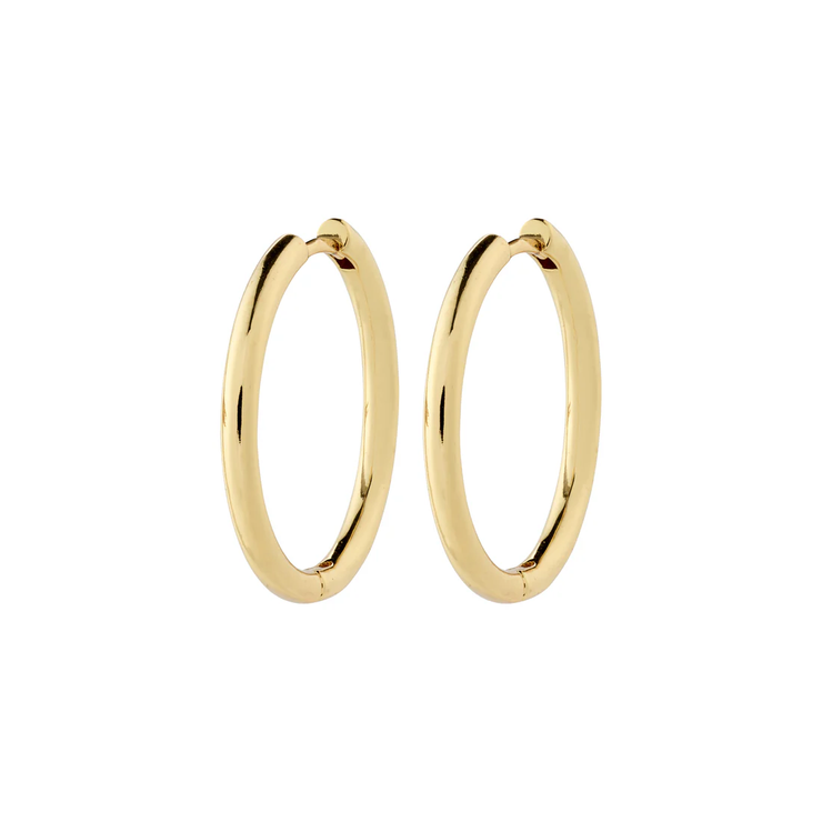 Charm Large Hoop Earring