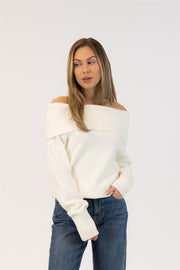 Olivia Off Shoulder Sweater