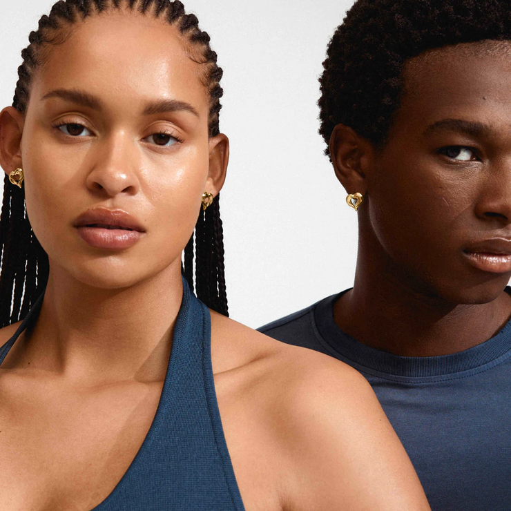 Tide Heart Earrings