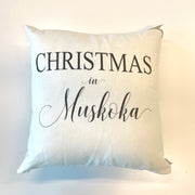 Christmas in Muskoka Pillow