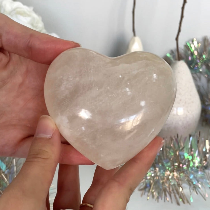 Alabaster Stone Heart