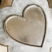 Silver Heart Platter