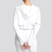 Mission Crop Hoodie