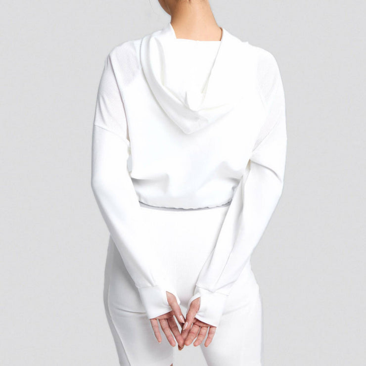 Mission Crop Hoodie