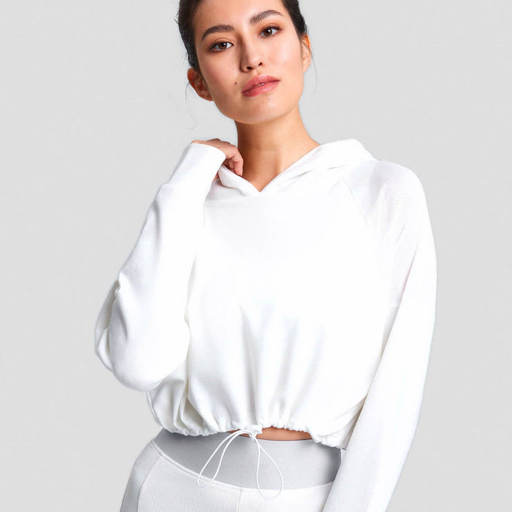 Mission Crop Hoodie