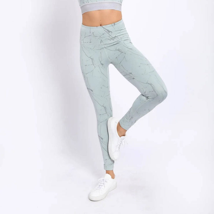 Marble High Waisted Leggings