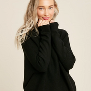 Slouch Neck Pullover Sweater