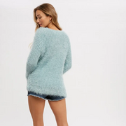 Fuzzy Boucle Comfy Pullover