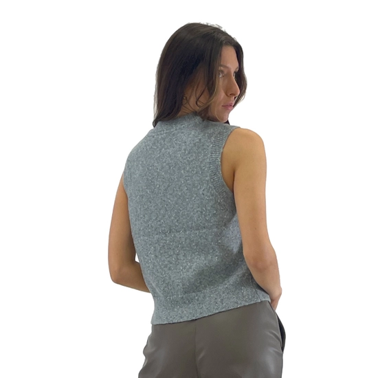 Kacey Speckled Sweater Tank