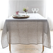 Oatmeal Linen Tablecloth