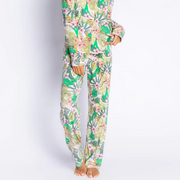 Coral Long Sleeve Pyjama Set