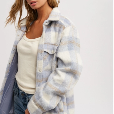 Brushed Flannel Jacket
